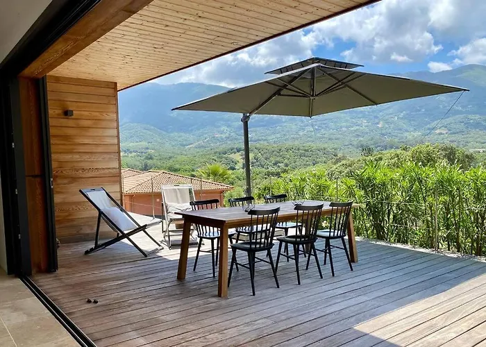 Contemporaine A 500 Metres De La ! Vila Calcatoggio (Corsica)